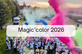 Rendez-vous samedi 26 septembre à St Pont pour la 6ᵉ édition de la Magic'Color. Ouvert à tous, cet événement festif débutera à partir de 16h avec une course colorée de 5 km et la présence d'un food truck pour vous restaurer sur place.   ???? Pour plus de renseignements en cliquant ici !